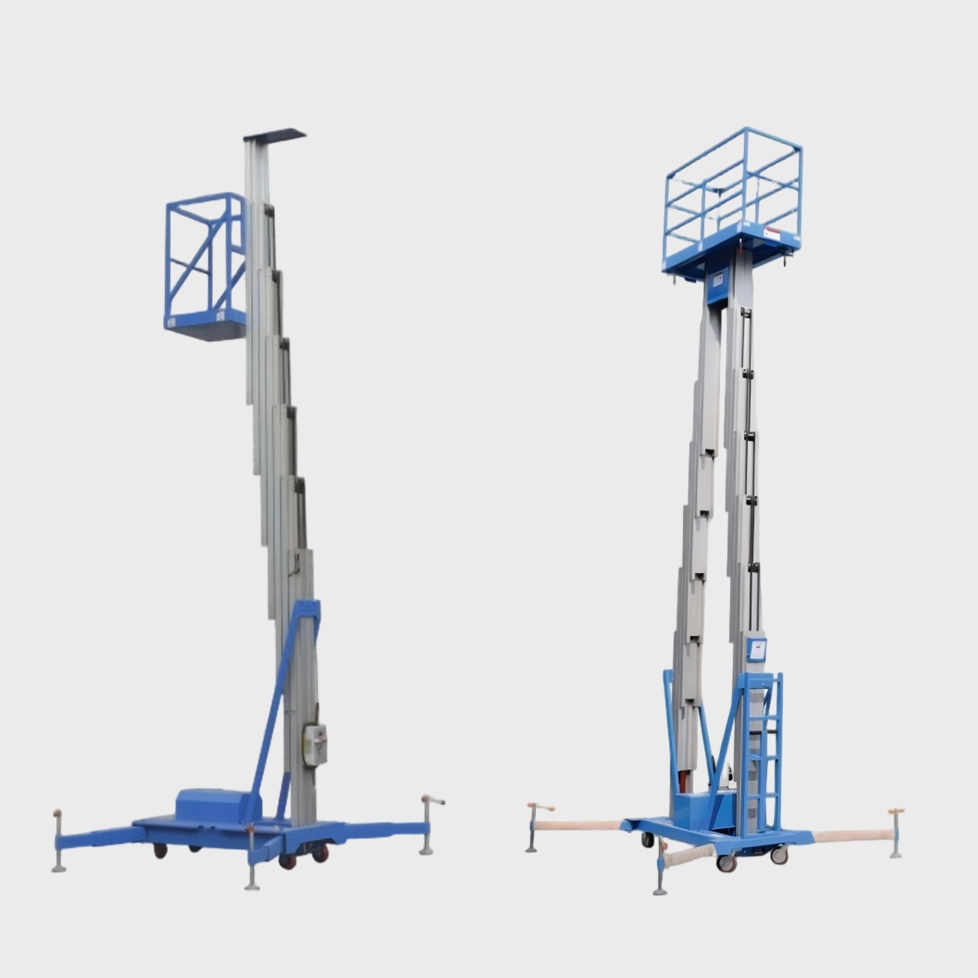  Single & Double Mast Aluminum Lift